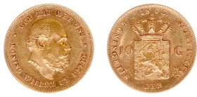 Netherlands - Gouden Tientjes 1875-1933 - 10 Gulden 1875 - Goud - ZF+