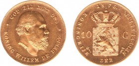 Netherlands - Gouden Tientjes 1875-1933 - 10 Gulden 1875 - Goud - PR-, gepoetst
