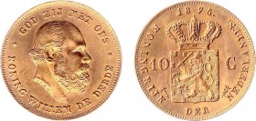 Netherlands - Gouden Tientjes 1875-1933 - 10 Gulden 1875 - Goud - PR