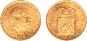 Netherlands - Gouden Tientjes 1875-1933 - 10 Gulden 1875 - Goud - PR+