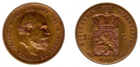 Netherlands - Gouden Tientjes 1875-1933 - 10 Gulden 1876 - Goud - ZF