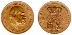 Netherlands - Gouden Tientjes 1875-1933 - 10 Gulden 1876 - Goud - ZF/PR