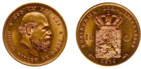 Netherlands - Gouden Tientjes 1875-1933 - 10 Gulden 1876 - Goud - PR-