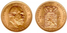 Netherlands - Gouden Tientjes 1875-1933 - 10 Gulden 1876 - Goud - PR/UNC
