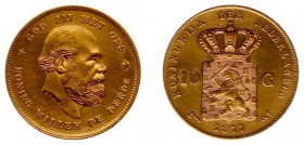 Netherlands - Gouden Tientjes 1875-1933 - 10 Gulden 1877 - Goud - PR-