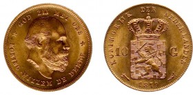Netherlands - Gouden Tientjes 1875-1933 - 10 Gulden 1879 - Goud - PR