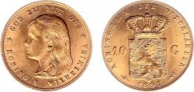 Netherlands - Gouden Tientjes 1875-1933 - 10 Gulden 1897 - Goud - PR-
