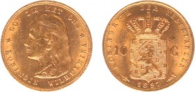 Netherlands - Gouden Tientjes 1875-1933 - 10 Gulden 1897 - Goud - PR/UNC