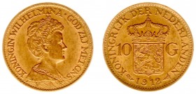 Netherlands - Gouden Tientjes 1875-1933 - 10 Gulden 1912 - Goud - PR-
