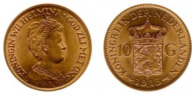 Netherlands - Gouden Tientjes 1875-1933 - 10 Gulden 1913 - Goud - PR-