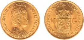 Netherlands - Gouden Tientjes 1875-1933 - 10 Gulden 1913 - Goud - PR