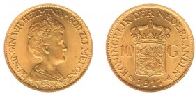 Netherlands - Gouden Tientjes 1875-1933 - 10 Gulden 1917 - Goud - PR