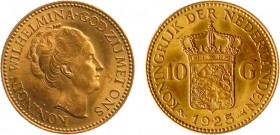Netherlands - Gouden Tientjes 1875-1933 - 10 Gulden 1925 - Goud - ZF+