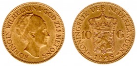 Netherlands - Gouden Tientjes 1875-1933 - 10 Gulden 1925 - Goud - ZF/PR