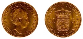 Netherlands - Gouden Tientjes 1875-1933 - 10 Gulden 1925 - Goud - PR-