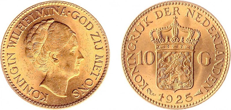 Netherlands - Gouden Tientjes 1875-1933 - 10 Gulden 1925 - Goud - PR-