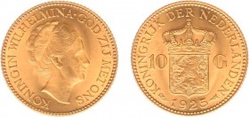 Netherlands - Gouden Tientjes 1875-1933 - 10 Gulden 1925 - Goud - PR-