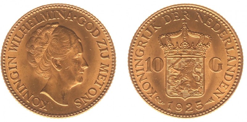 Netherlands - Gouden Tientjes 1875-1933 - 10 Gulden 1925 - Goud - PR