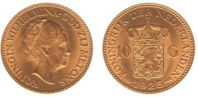 Netherlands - Gouden Tientjes 1875-1933 - 10 Gulden 1925 - Goud - PR