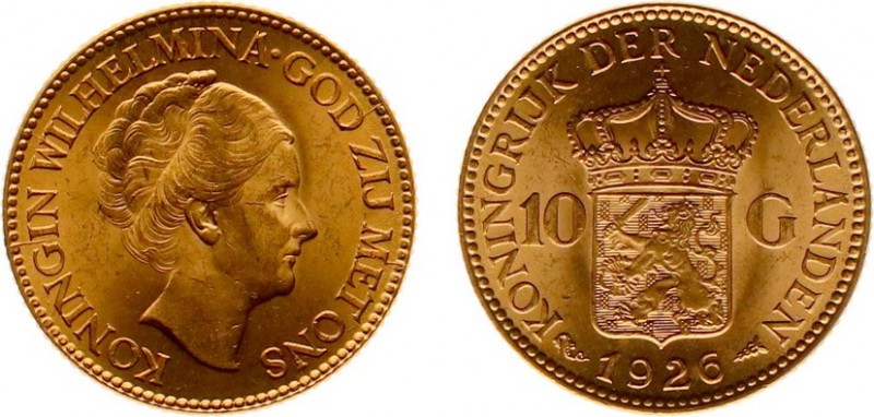 Netherlands - Gouden Tientjes 1875-1933 - 10 Gulden 1926 - Goud - ZF+