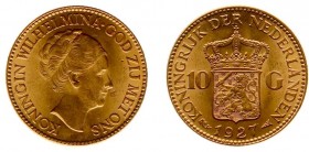 Netherlands - Gouden Tientjes 1875-1933 - 10 Gulden 1927 - Goud - ZF+