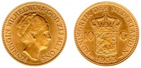 Netherlands - Gouden Tientjes 1875-1933 - 10 Gulden 1933 - Goud - ZF