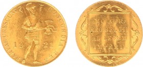 Netherlands - Gouden Dukaten - Gouden Dukaat 1921 - PR/UNC