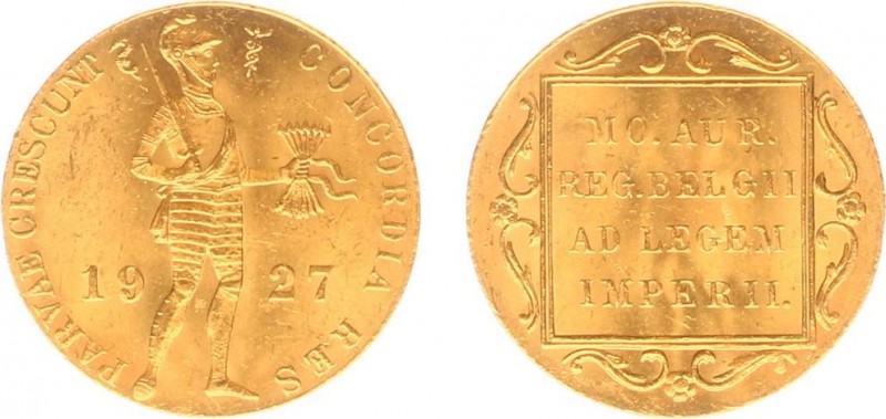 Netherlands - Gouden Dukaten - Gouden Dukaat 1927 - PR+