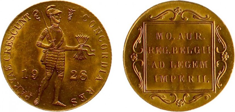 Netherlands - Gouden Dukaten - Gouden Dukaat 1928 - PR