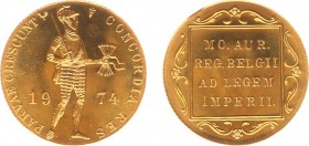 Netherlands - Gouden Dukaten - Gouden Dukaat 1974 - Proof