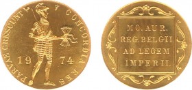 Netherlands - Gouden Dukaten - Gouden Dukaat 1974 - Proof