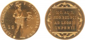 Netherlands - Gouden Dukaten - Gouden Dukaat 1974 - Proof
