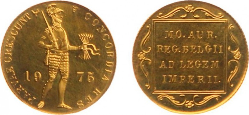 Netherlands - Gouden Dukaten - Gouden Dukaat 1975 - Proof