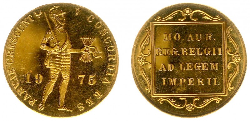 Netherlands - Gouden Dukaten - Gouden Dukaat 1975 - Proof