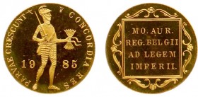 Netherlands - Gouden Dukaten - Gouden Dukaat 1985 - Proof