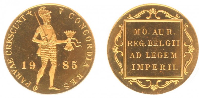 Netherlands - Gouden Dukaten - Gouden Dukaat 1985 - Proof