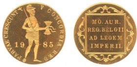 Netherlands - Gouden Dukaten - Gouden Dukaat 1985 - Proof