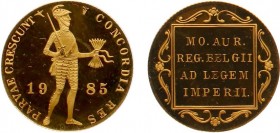 Netherlands - Gouden Dukaten - Gouden Dukaat 1985 - Proof