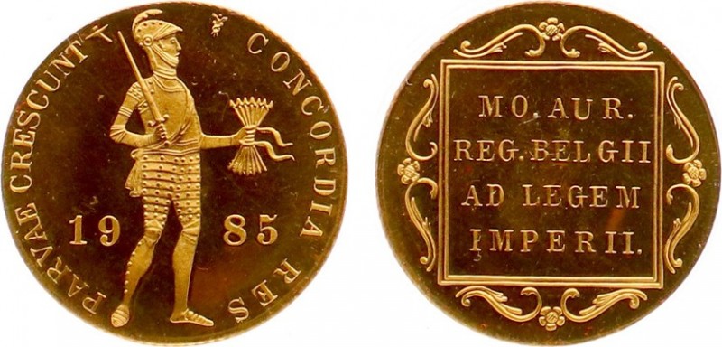 Netherlands - Gouden Dukaten - Gouden Dukaat 1985 - Proof