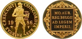 Netherlands - Gouden Dukaten - Gouden Dukaat 1986 - Proof
