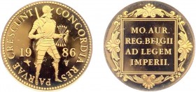 Netherlands - Gouden Dukaten - Gouden Dukaat 1986 - Proof