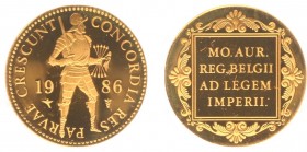 Netherlands - Gouden Dukaten - Gouden Dukaat 1986 - Proof