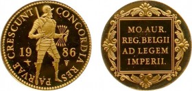 Netherlands - Gouden Dukaten - Gouden Dukaat 1986 - Proof