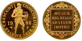 Netherlands - Gouden Dukaten - Gouden Dukaat 1986 - Proof