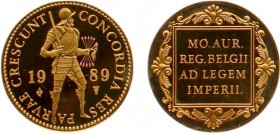 Netherlands - Gouden Dukaten - Gouden Dukaat 1989 - Proof