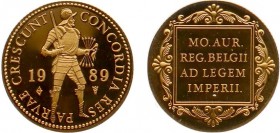 Netherlands - Gouden Dukaten - Gouden Dukaat 1989 - Proof