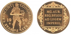 Netherlands - Gouden Dukaten - Gouden Dukaat 1990 - Proof
