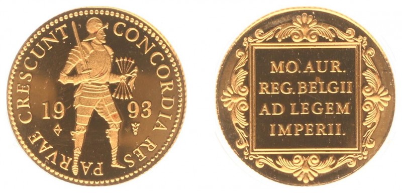Netherlands - Gouden Dukaten - Gouden Dukaat 1993 - Proof