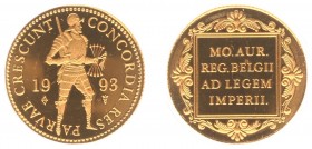 Netherlands - Gouden Dukaten - Gouden Dukaat 1993 - Proof