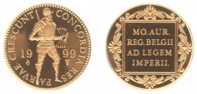 Netherlands - Gouden Dukaten - Gouden Dukaat 1999 - Proof